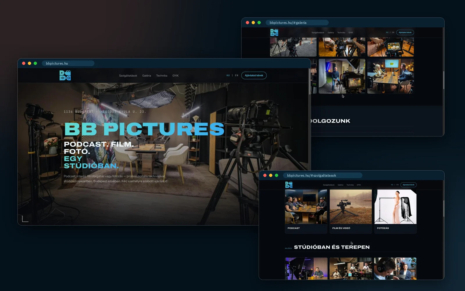 bbpictures.hu – részletek a weboldalról
