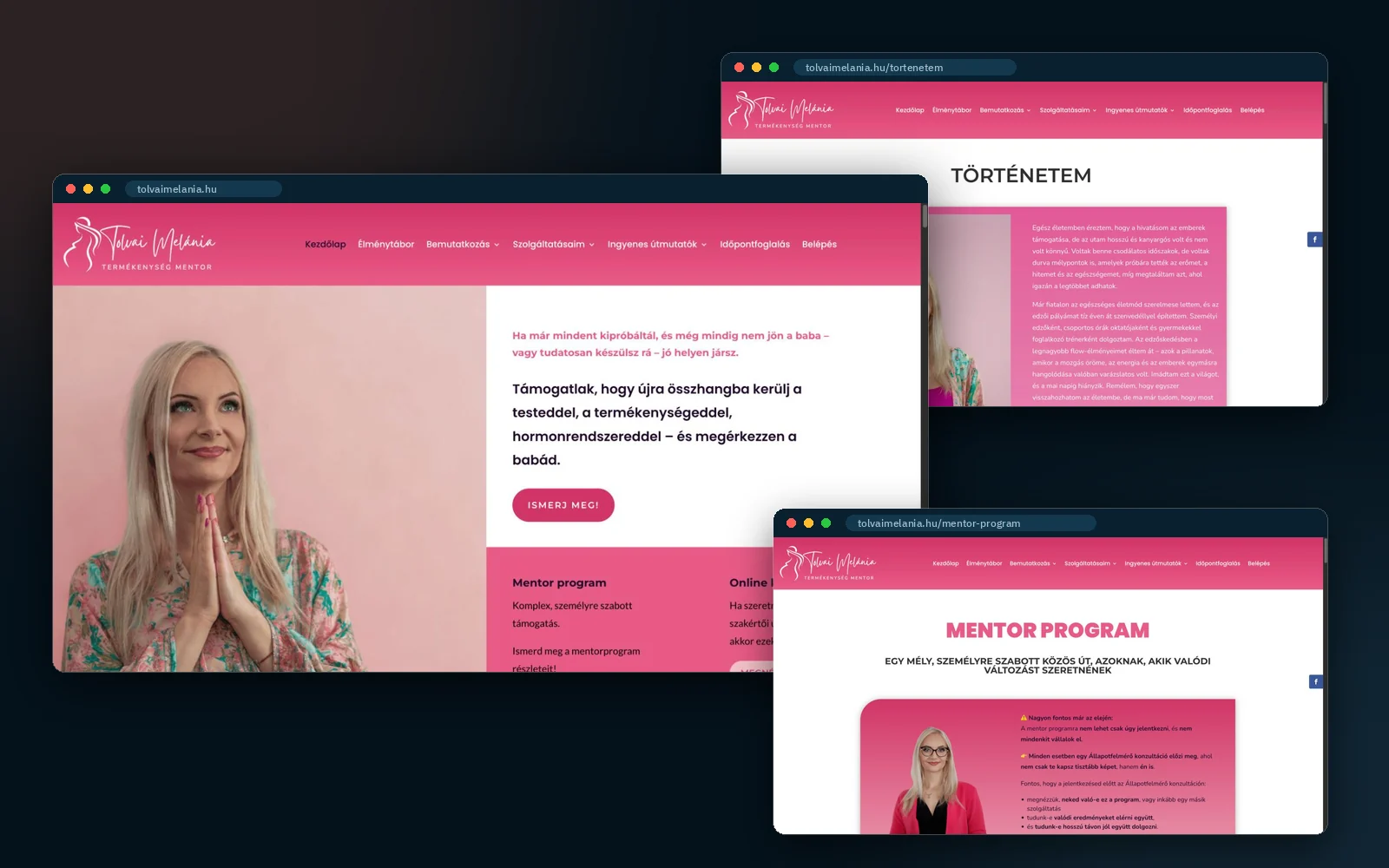 tolvaimelania.hu – részletek a weboldalról
